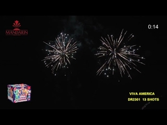 Export Consumer Cake Fireworks 13 Shots 350G For Wedding