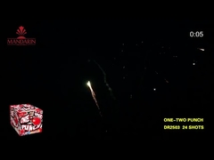 0.087 CBM 500G 24 Shots Cake Fireworks For Festival