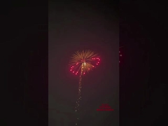 1.3g पिरोटेक्निक पटाखे तोपखाना सलामी शेल कैनस्टर 4 इंच डिस्प्ले शेल पटाखे