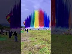 चीन से दिन के दौरान आतिशबाजी खरीदें थोक केक आतिशबाजी पिरोटेक्निक रंगीन धुआं आतिशबाजी केक