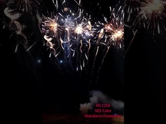 चीन पिरोटेक्निक 98 शॉट उपभोक्ता क्रिसमस नव वर्ष केक आतिशबाजी और पटाखे