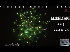 मंदारिन 99 शॉट रंगीन उपभोक्ता केक उत्सव के लिए आतिशबाजी