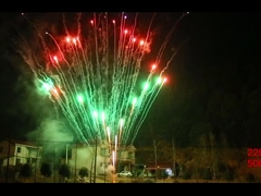 228 शॉट 500 जी पिरोटेक्निक उपभोक्ता केक चीनी नव वर्ष के उत्सव के लिए आतिशबाजी