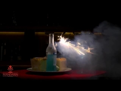 ऊपर और नीचे आतिशबाजी स्पार्कलर 10 इंच 240 मिमी मंदारिन पिरोटेक्निक