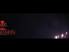 100 शॉट सीई स्क्वायर उपभोक्ता केक आतिशबाजी के साथ प्रभाव समय बारिश