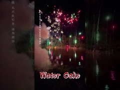 चीनी फैक्टरी लिउयांग मैंडरिन अनुकूलित 1.4g उपभोक्ता आतिशबाजी वाटर केक आतिशबाजी केक