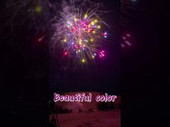 फैक्टरी अनुकूलित सुंदर रंग 1.4g उपभोक्ता आतिशबाजी केक आतिशबाजी बैटरी केक आतिशबाजी