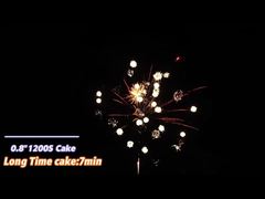 चीनी लिउआंग मंदारिन नव वर्ष बड़े आतिशबाजी बैटरी 0.8 इंच 1200 शॉट्स स्टैंडर्ड विशाल आतिशबाजी