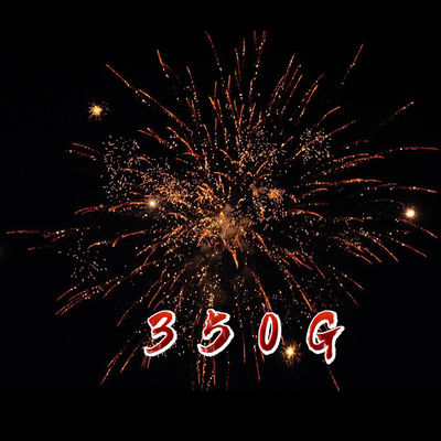Chinese Factory Wholesale Salute Pyrotechnics 350G 25 Shot Cake Fireworks From Liuyang