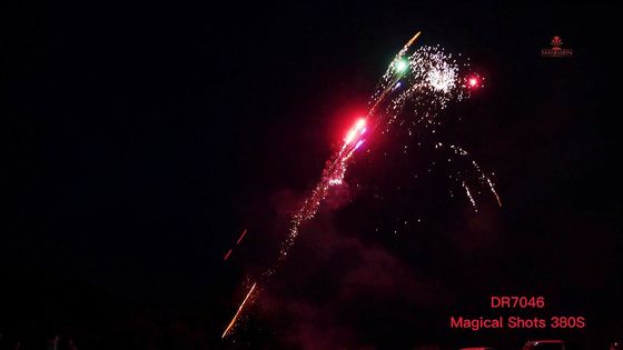 380 शॉट्स स्पिट बीड्स फैमिली पायरोटेक्निक्स एसोर्टमेंट पैक्स फायरवर्क