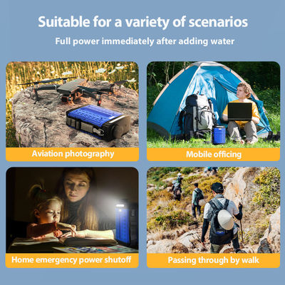 Emergency 9V 5V Outdoor Waterproof UPS Quick Power Supply Portable Energy Storage Power Station Aluminum Air Battery