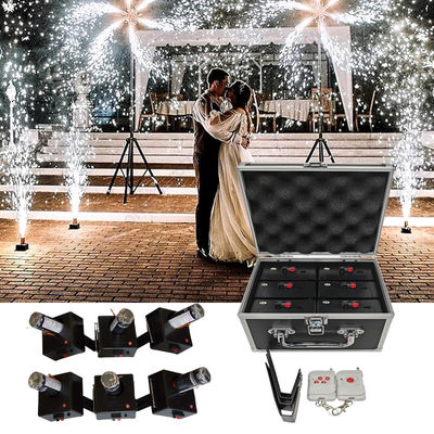 6 Cue Wireless Remote Control Fire System Igniter Indoor Cold Fountain Stage Pyrotechnic Fireworks Ignition Firing System