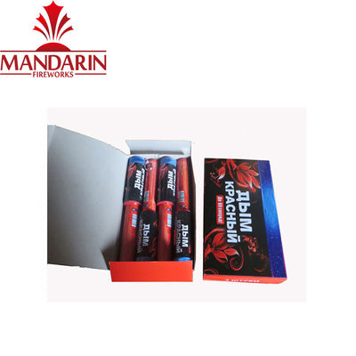 45S Duration Coloured Smoke Flares , Hand Held Smoke Bombs For Photography