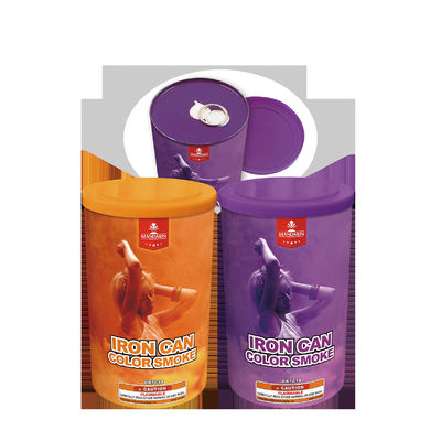 150S लोहे की कैन रंगीन धुआं आतिशबाजी चीनी निर्यात पार्टी और त्योहार के लिए धुआं बम