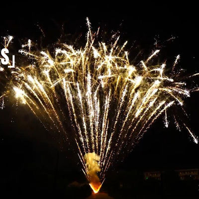 64 शॉट्स पेशेवर 1.3g Un0335 आतिशबाज़ी बनाने की विद्या केक आतिशबाजी